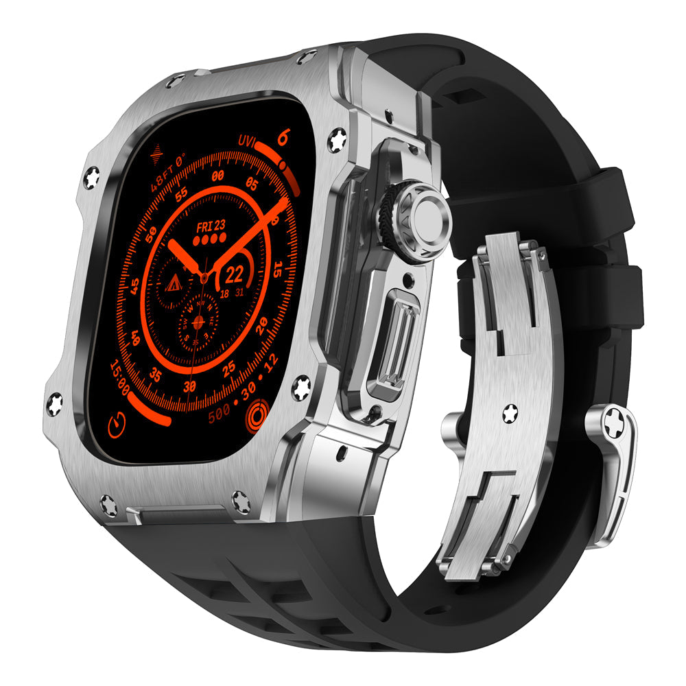 Apple Watch Ultra Stainless Steel Case – RM7015 Silver Vanguard