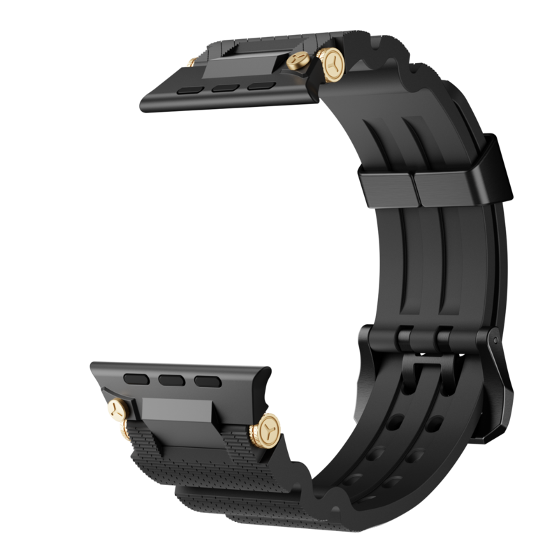 Dive Silicone Band for Apple Watch – Waterproof, Breathable Sport Strap