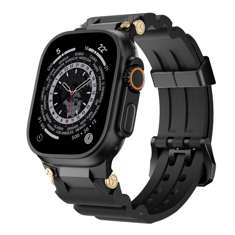 Dive Silicone Band for Apple Watch – Waterproof, Breathable Sport Strap