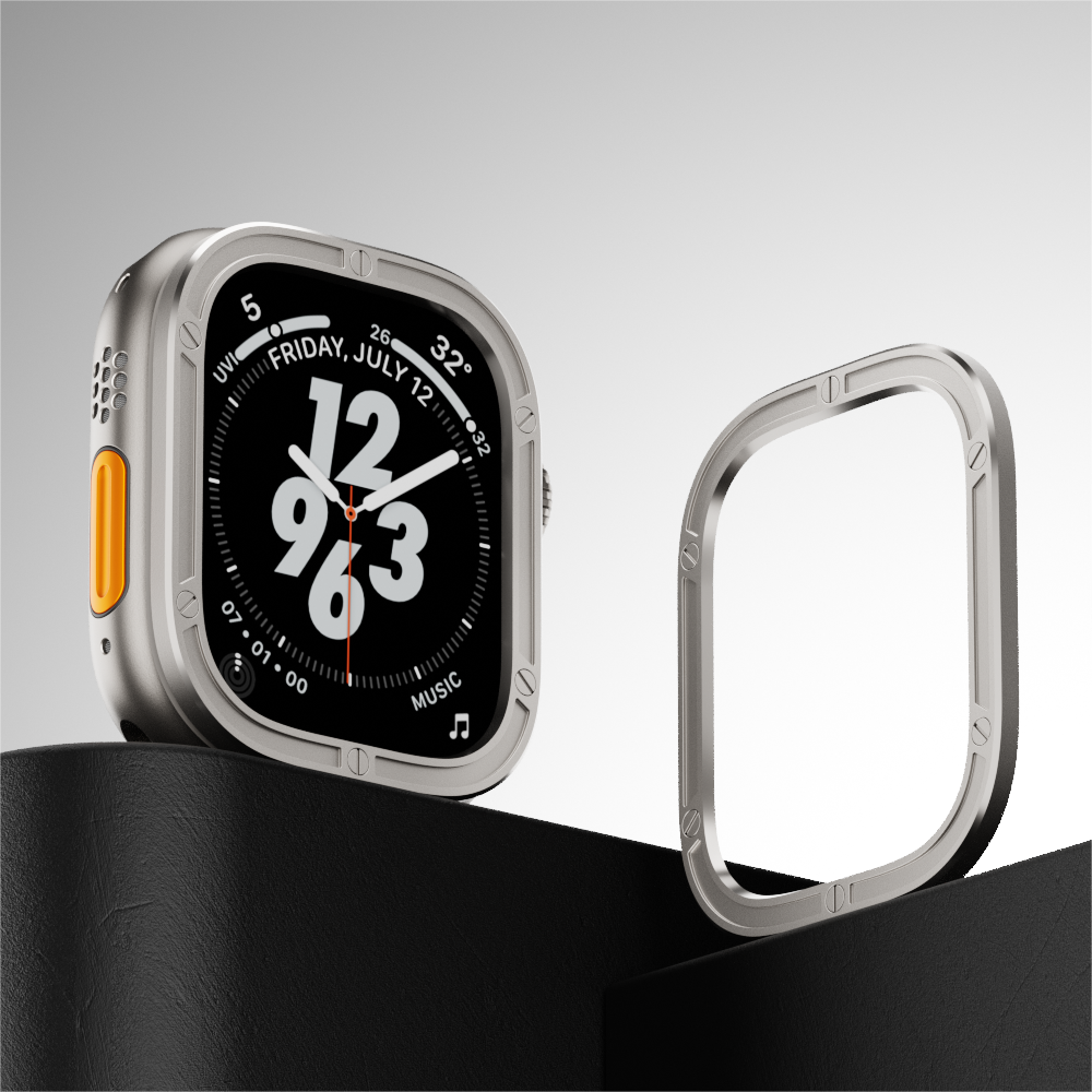 Apple Watch Ultra Stainless Steel Protection Ring – Immortal Series