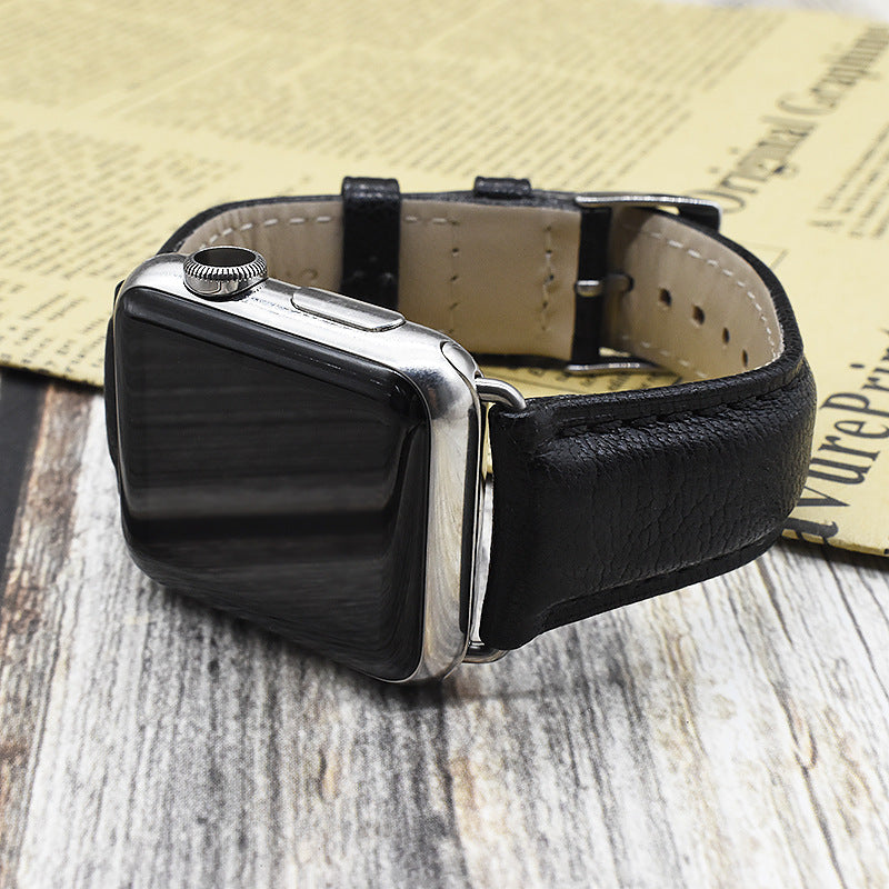 Men’s Apple Watch Leather Strap – Classic Design with Premium Comfort