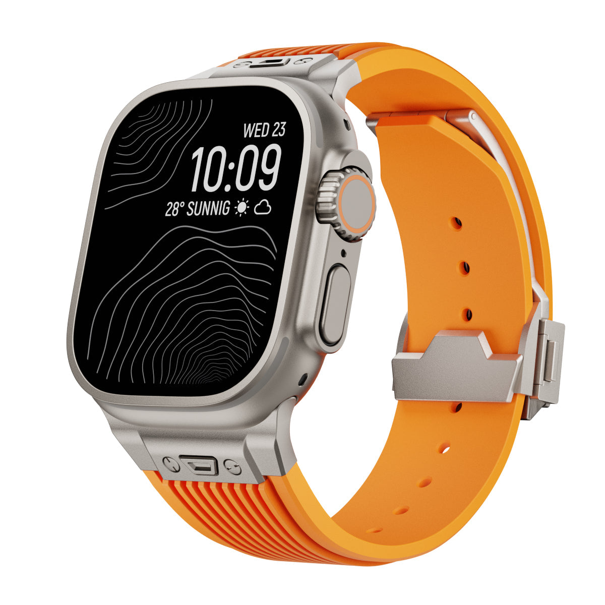 Executive Silicone Apple Watch Band – Premium Design