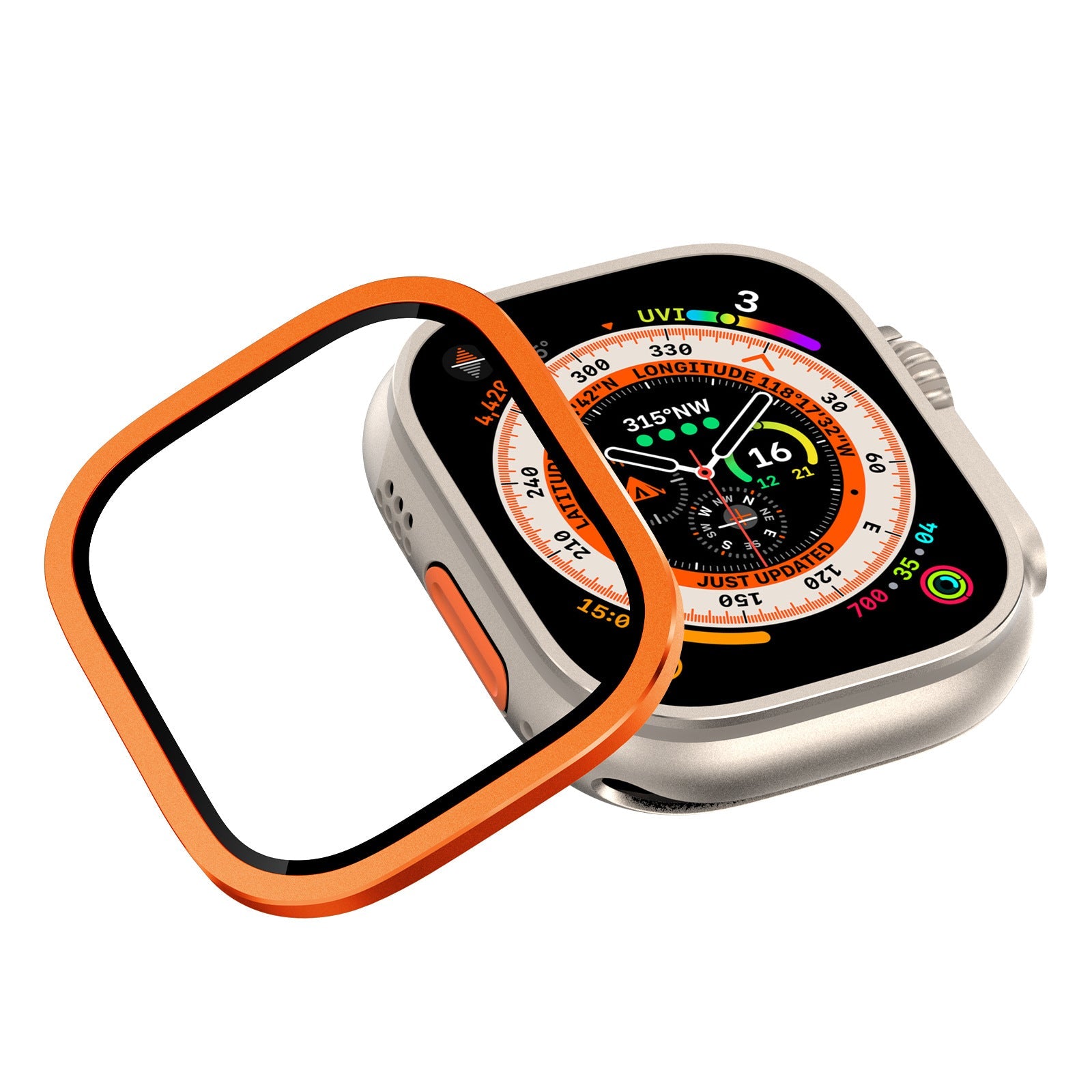 Titanium Screen Protector for Apple Watch Ultra – Full Coverage Protection