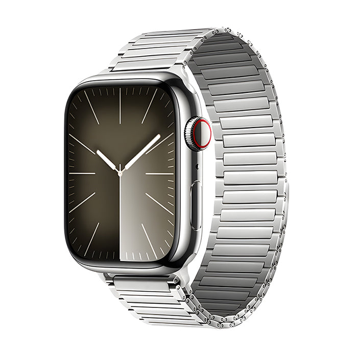 Apple Watch Stainless Steel Band – Bamboo Link Edition