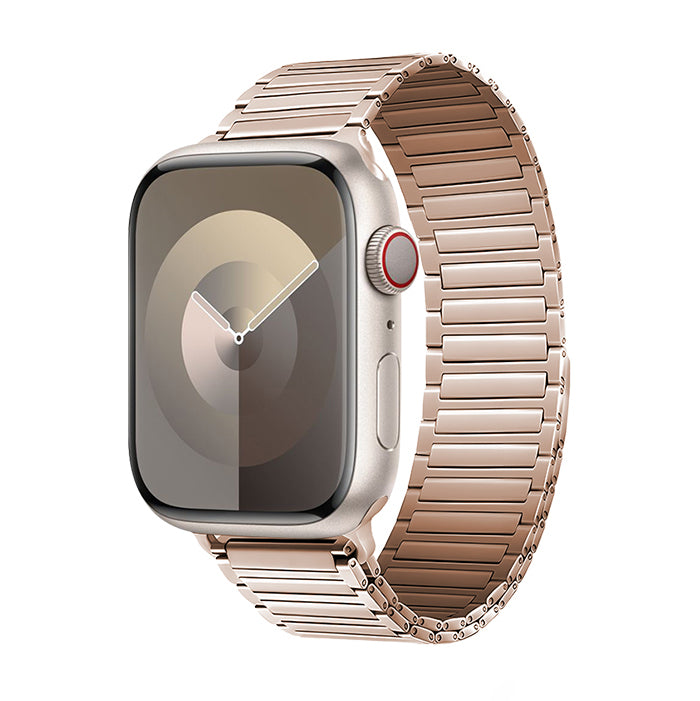 Apple Watch Stainless Steel Band – Bamboo Link Edition