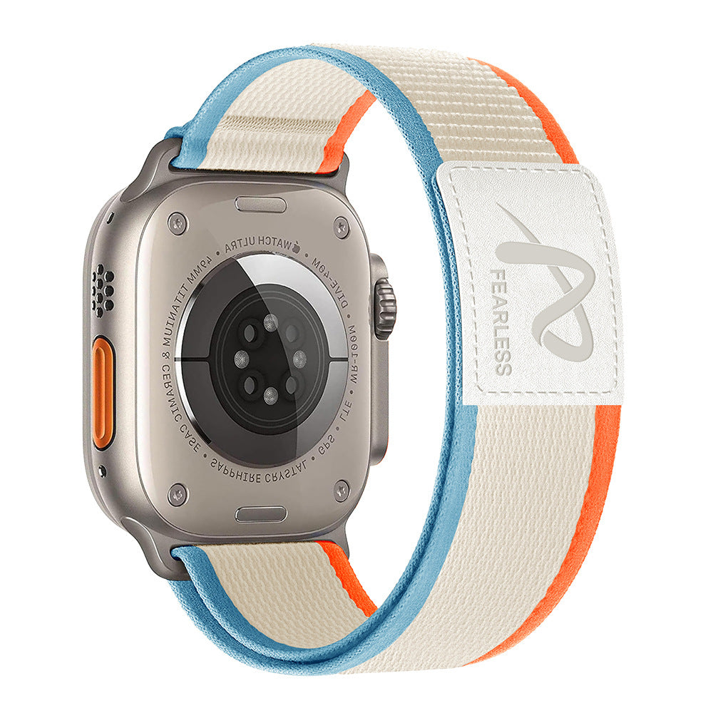 Nylon Loop Strap for Apple Watch – Fearless Trail Lightweight & Comfortable