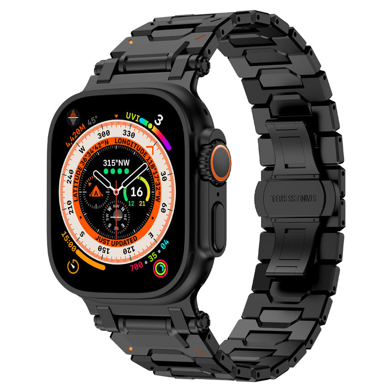 Stainless Steel Band for Apple Watch Ultra 49mm – Explorer Premium Style
