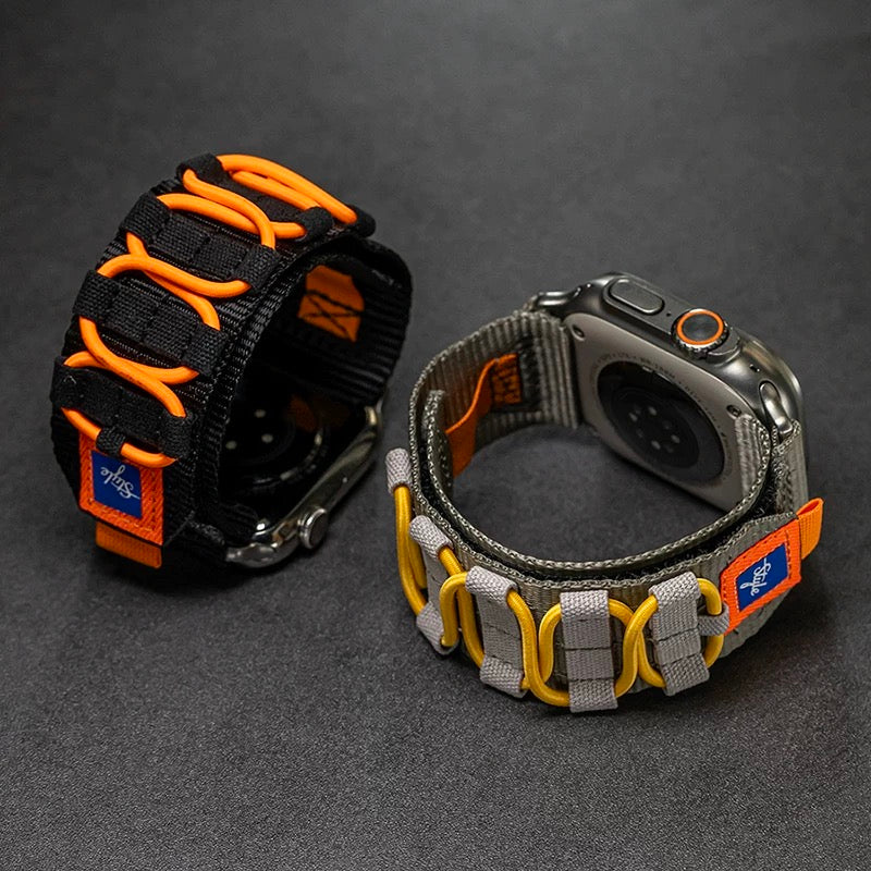 Apple Watch Nylon Woven Band – Designer Outdoor Edition