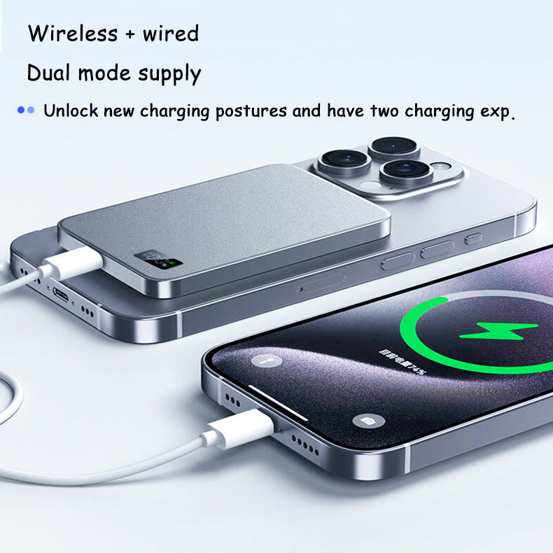 Magnetic Power Bank MagSafe – Fast Wireless Charging On the Go