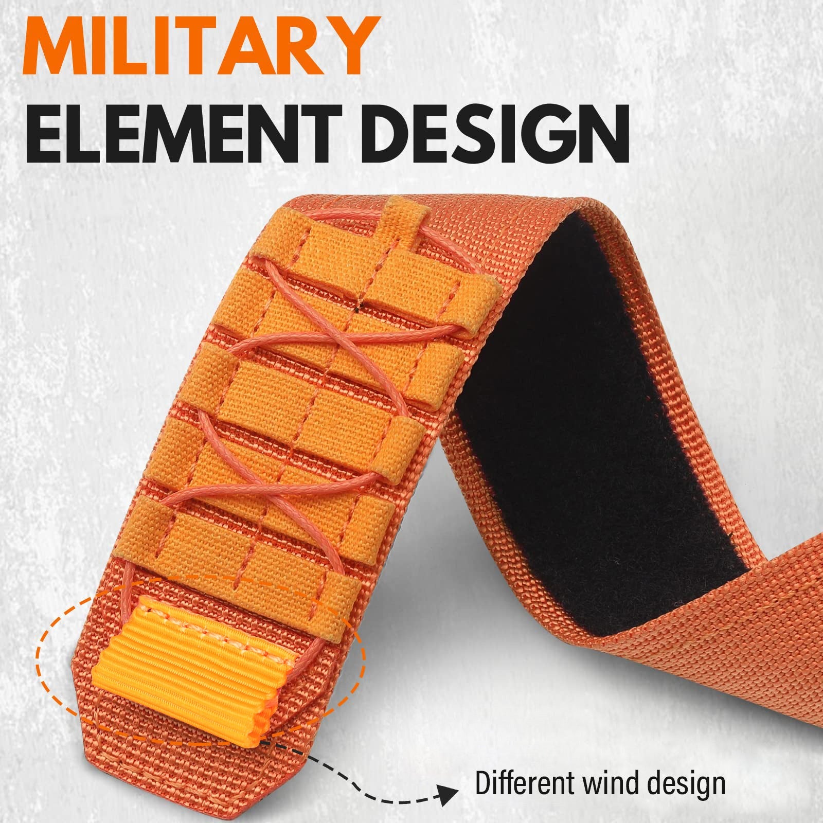 Rugged Nylon Sport Band for Apple Watch