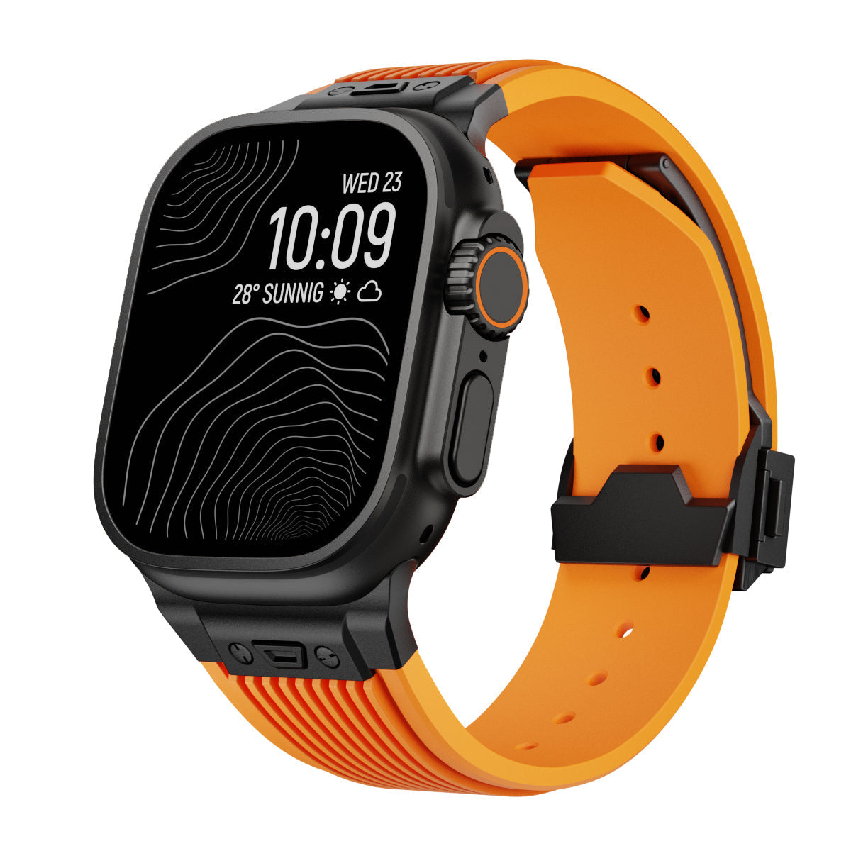 Executive Silicone Apple Watch Band – Premium Design