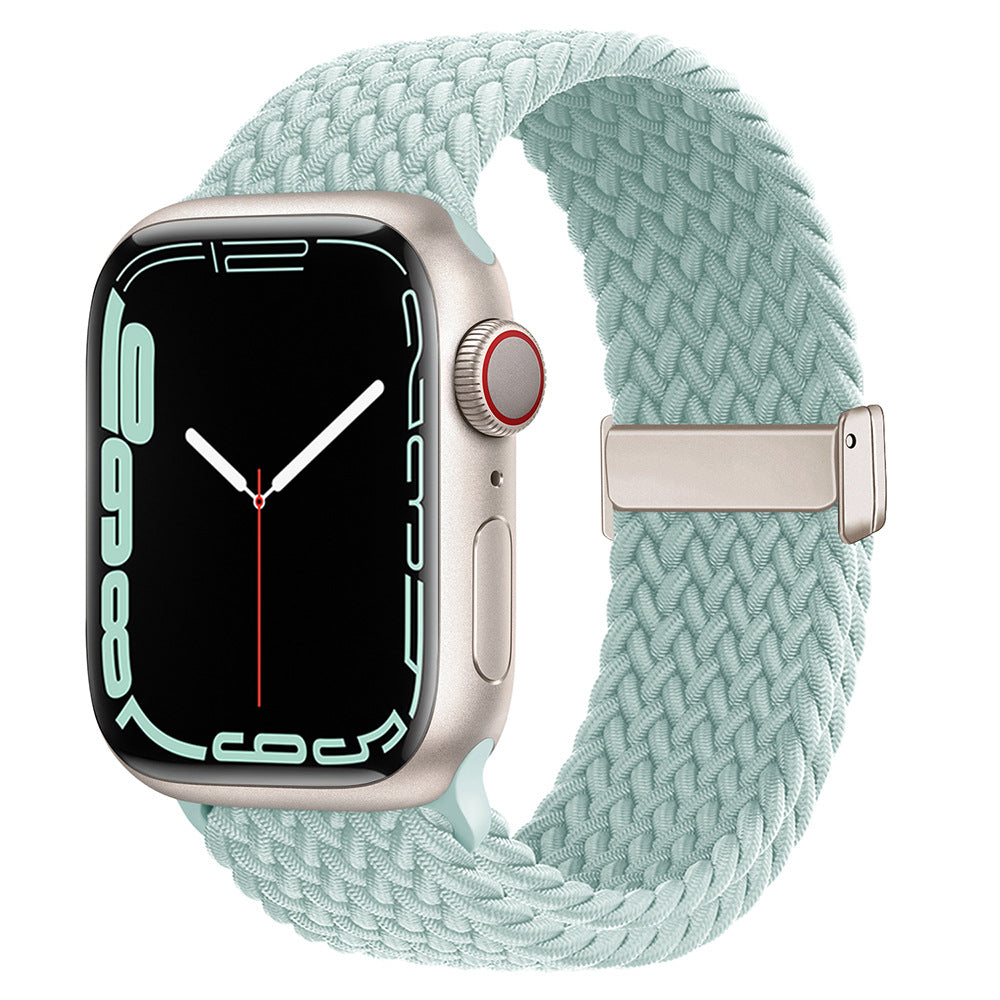 Apple Watch Braided Nylon Loop Band with Magnetic Clasp