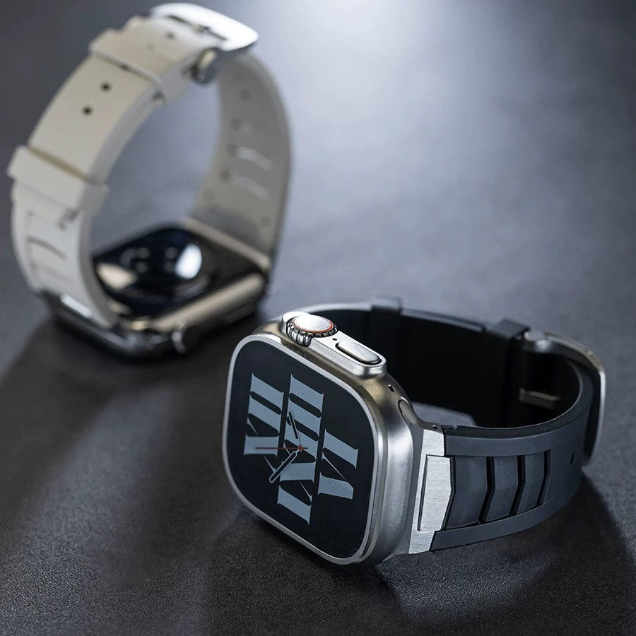 Premium Sport Fluororubber Band for Apple Watch