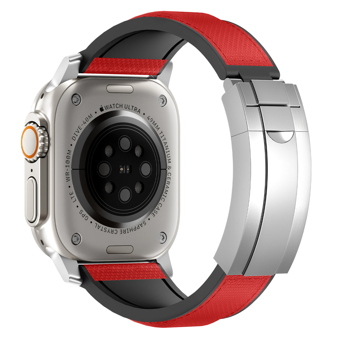 Premium Sport-Executive Fluororubber Strap for Apple Watch