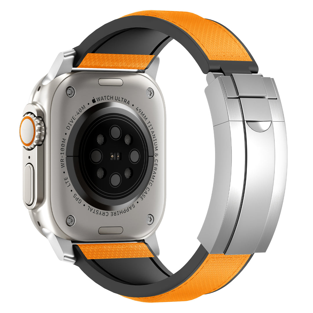 Premium Sport-Executive Fluororubber Strap for Apple Watch