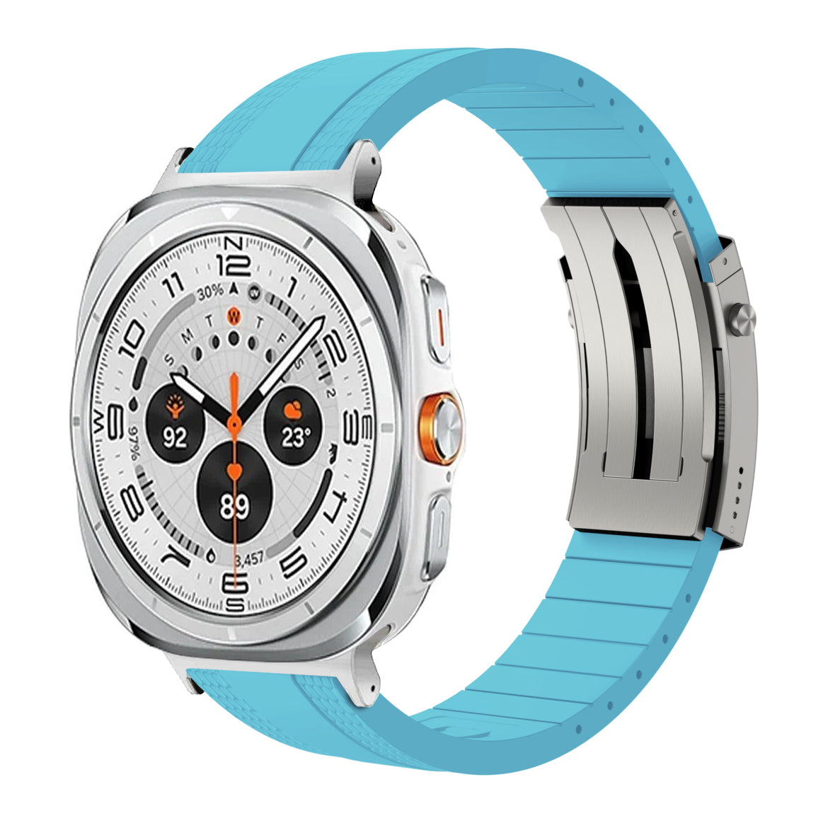 Premium FKM Band for Samsung Galaxy Watch – Ocean Luxe Edition