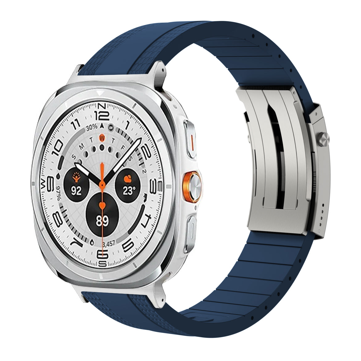 Premium FKM Band for Samsung Galaxy Watch – Ocean Luxe Edition