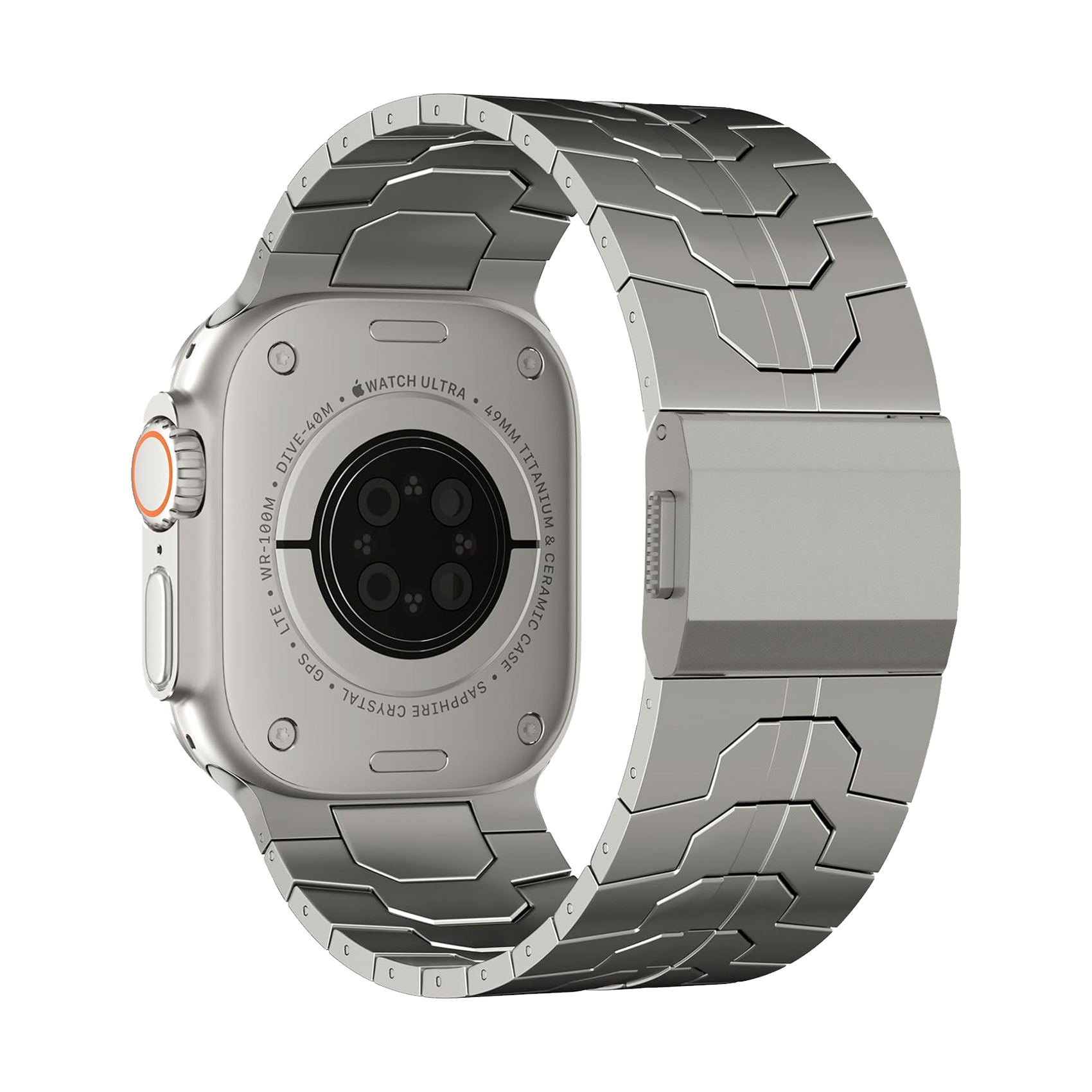 Apple Watch Ultra Stainless Steel Band – Vanguard Edition
