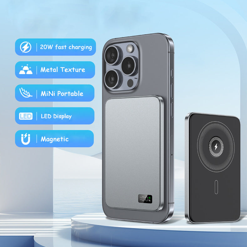 Magnetic Power Bank MagSafe – Fast Wireless Charging On the Go
