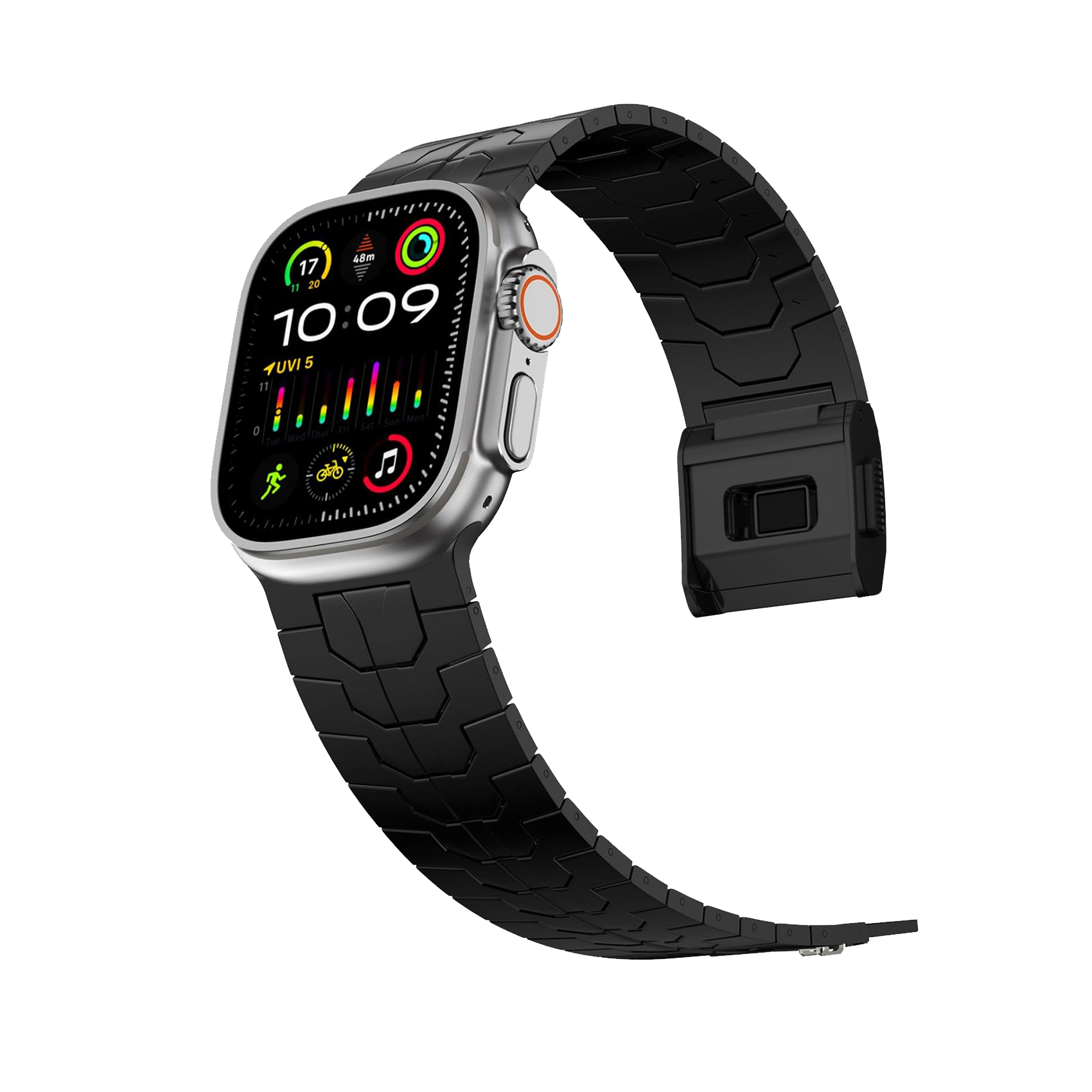 Apple Watch Ultra Stainless Steel Band – Vanguard Edition