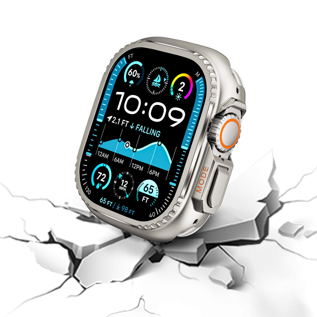 Rugged Metal Case for Apple Watch – Reinforced Protection