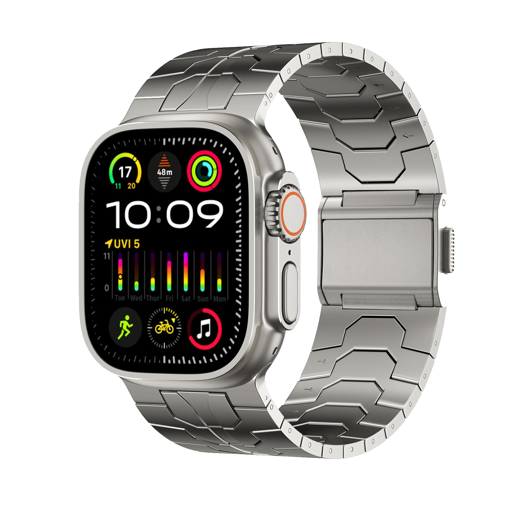 Apple Watch Ultra Stainless Steel Band – Vanguard Edition
