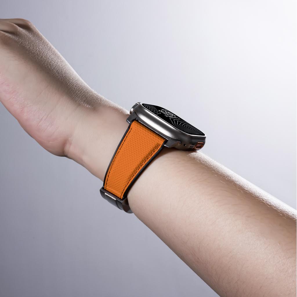 Premium Sport-Executive Fluororubber Strap for Apple Watch
