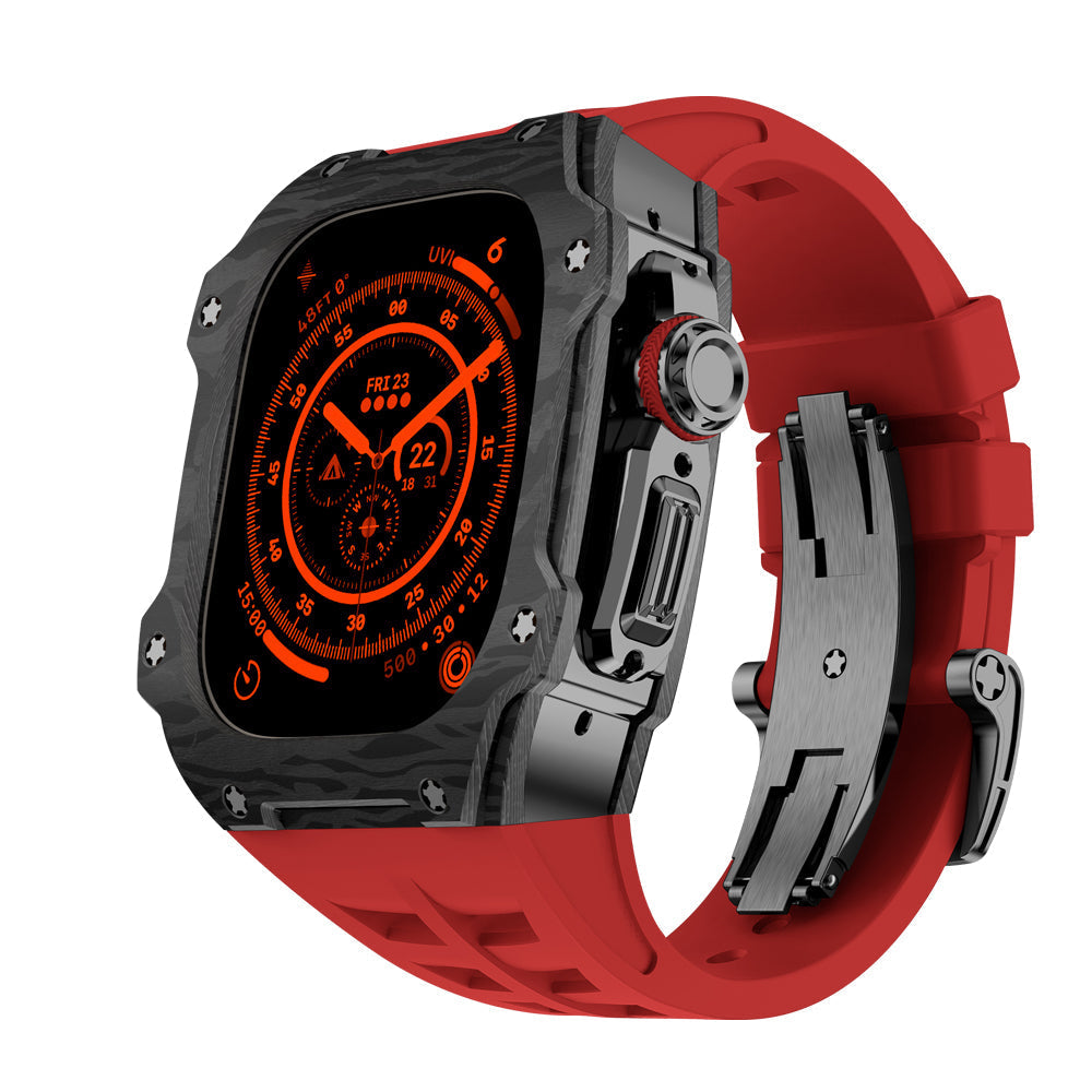 Apple Watch Ultra Carbon Fibre Case – RM7015 Titanium Edition