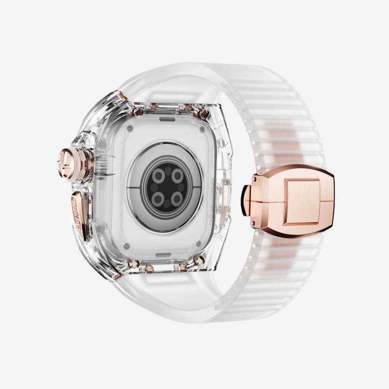 Men’s Apple Watch Crystal Band – Refined Finish and Luxury Appeal