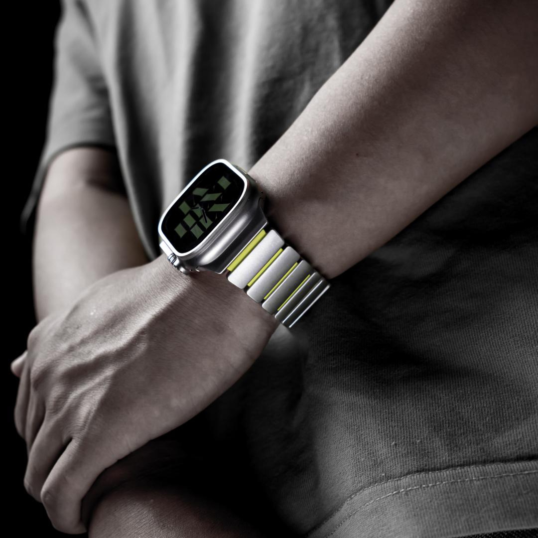Titanium Band for Apple Watch Ultra – GEMINI Sport Premium Design
