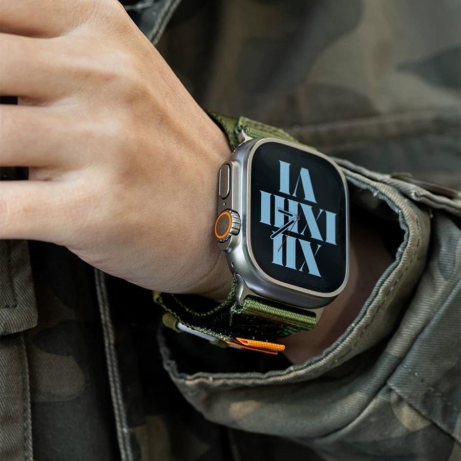 Apple Watch Nylon Woven Band – Designer Outdoor Edition