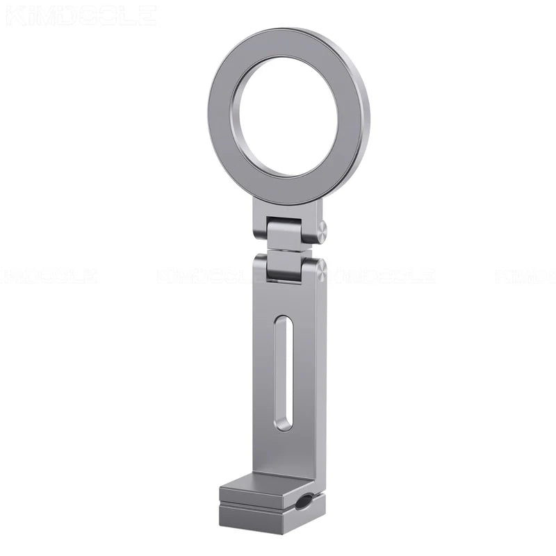 Portable Magnetic Phone Stand – Aluminium Build with MagSafe Support