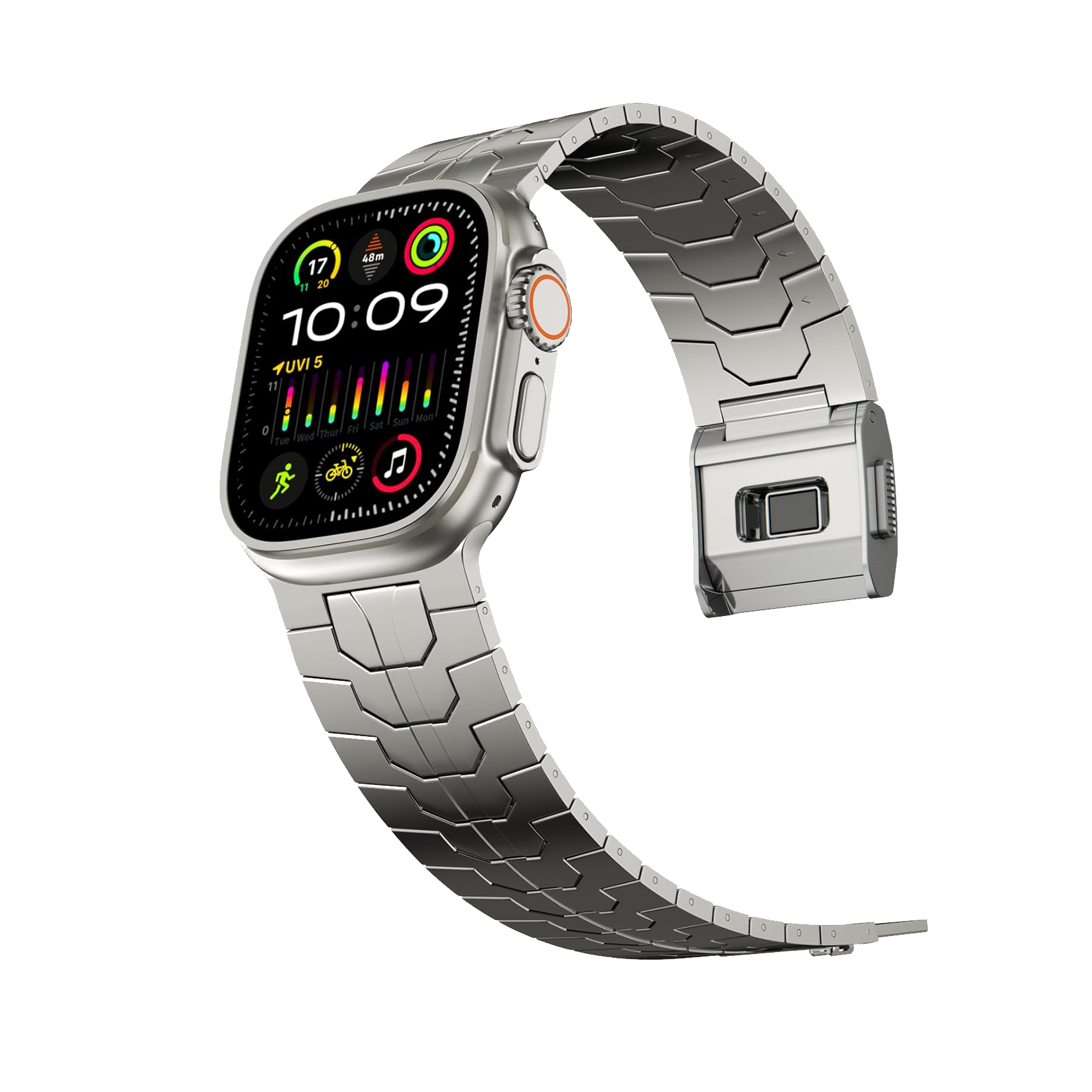 Apple Watch Ultra Stainless Steel Band – Vanguard Edition