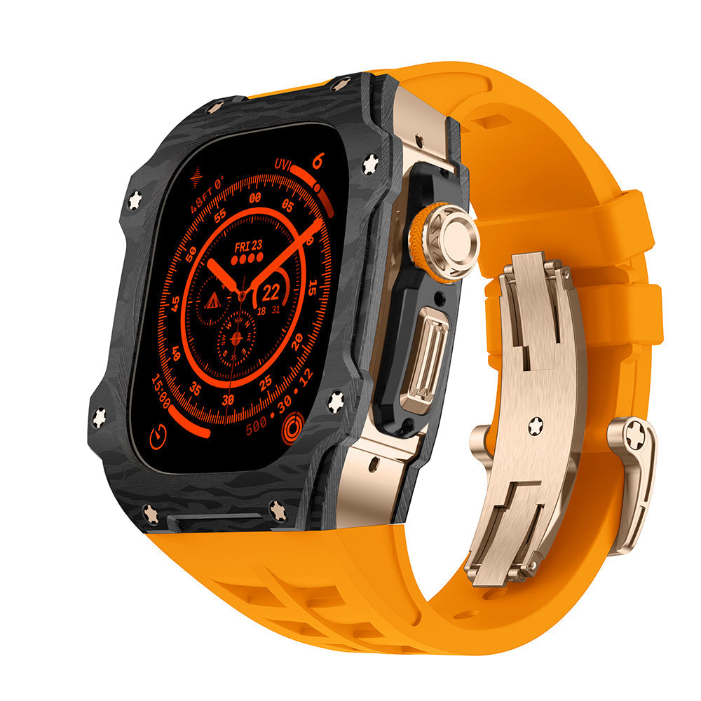 Apple Watch Ultra Carbon Fibre Case – RM7015 Titanium Edition