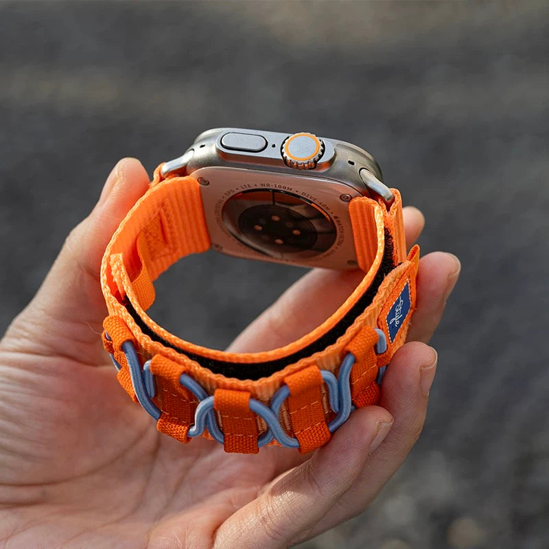 Apple Watch Nylon Woven Band – Designer Outdoor Edition