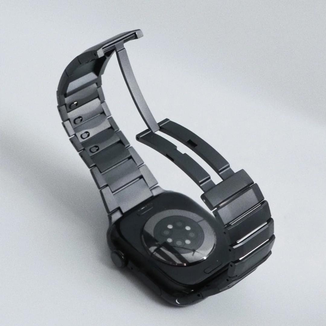 Premium Link Bracelet for Apple Watch – Refined Stainless Steel Style