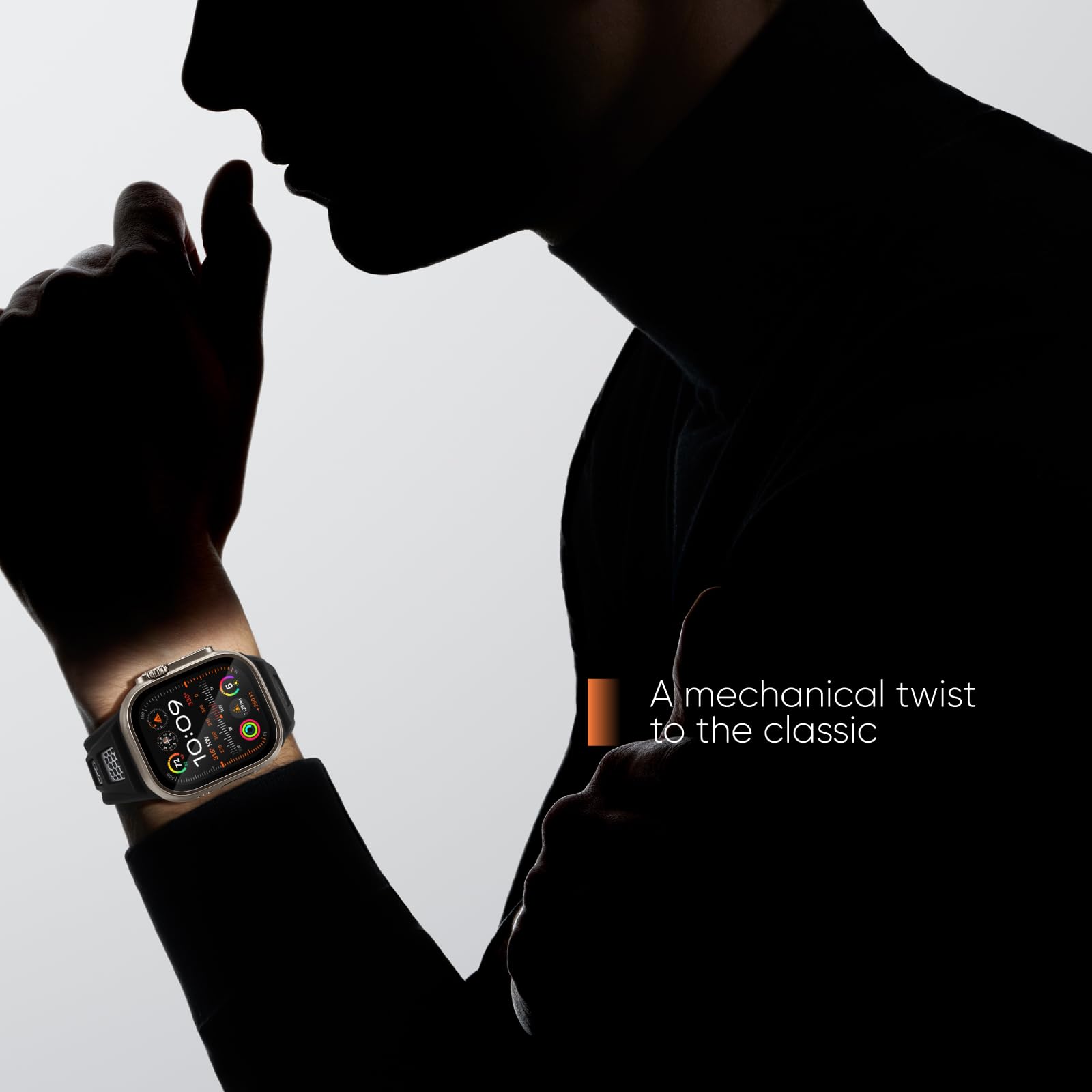 Rugged Sport Silicone Apple Watch Band
