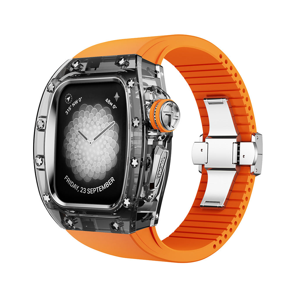 Men’s Apple Watch Crystal Band – Refined Finish and Luxury Appeal