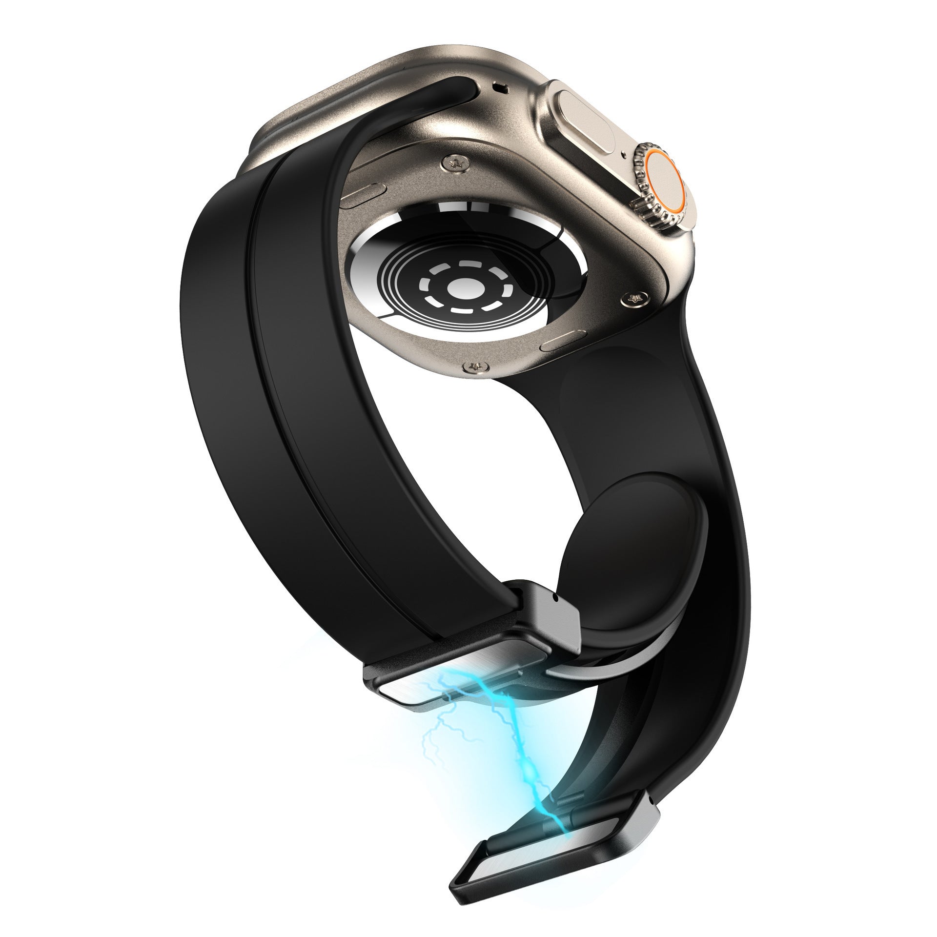 Minimalist Silicone Magnetic Band for Apple Watch
