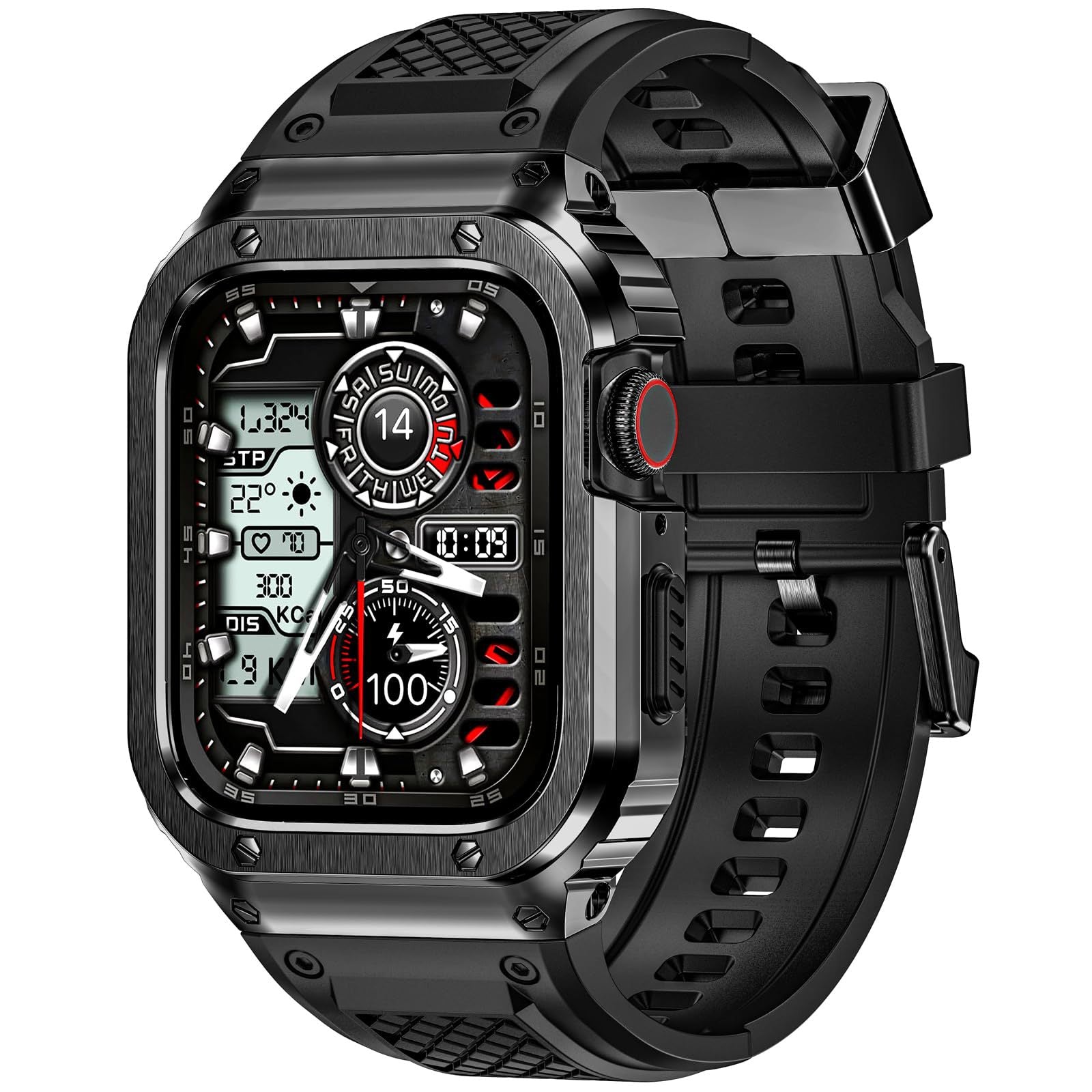 Premium Tactical Rugged Case for Apple Watch