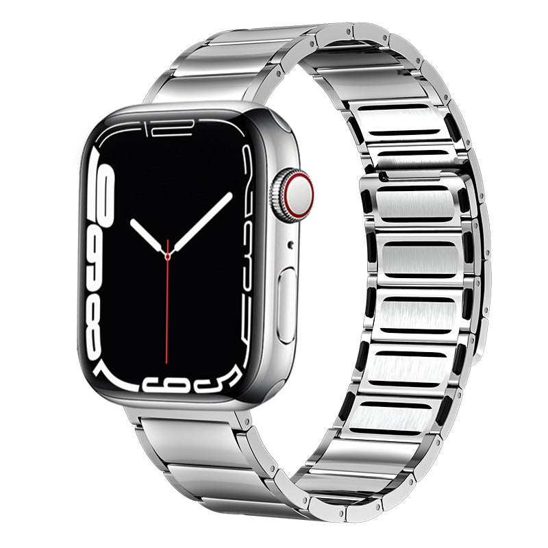 Men’s Magnetic Braided Steel Band for Apple Watch
