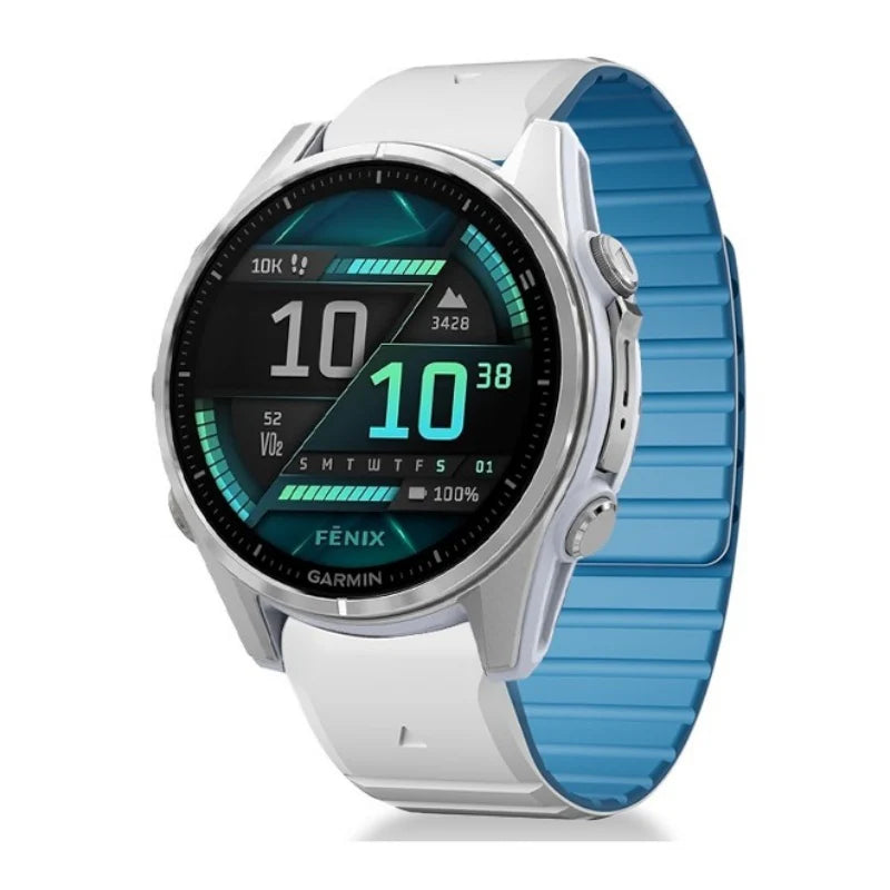 Premium Magnetic Silicone Band for Garmin QuickFit