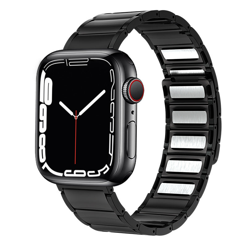 Men’s Magnetic Braided Steel Band for Apple Watch
