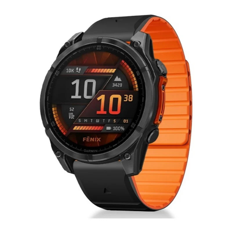 Premium Magnetic Silicone Band for Garmin QuickFit