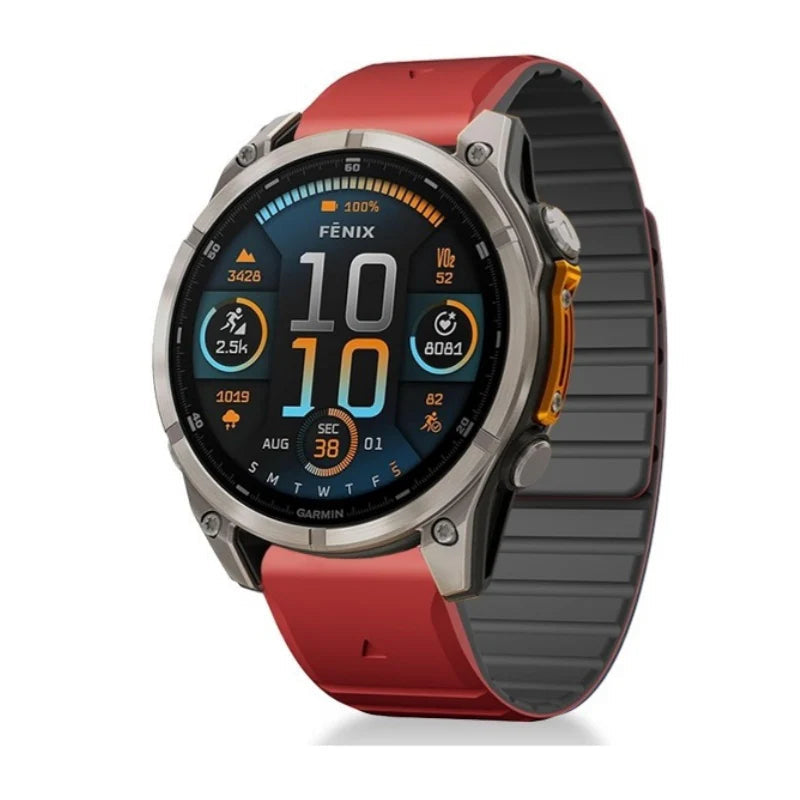 Premium Magnetic Silicone Band for Garmin QuickFit