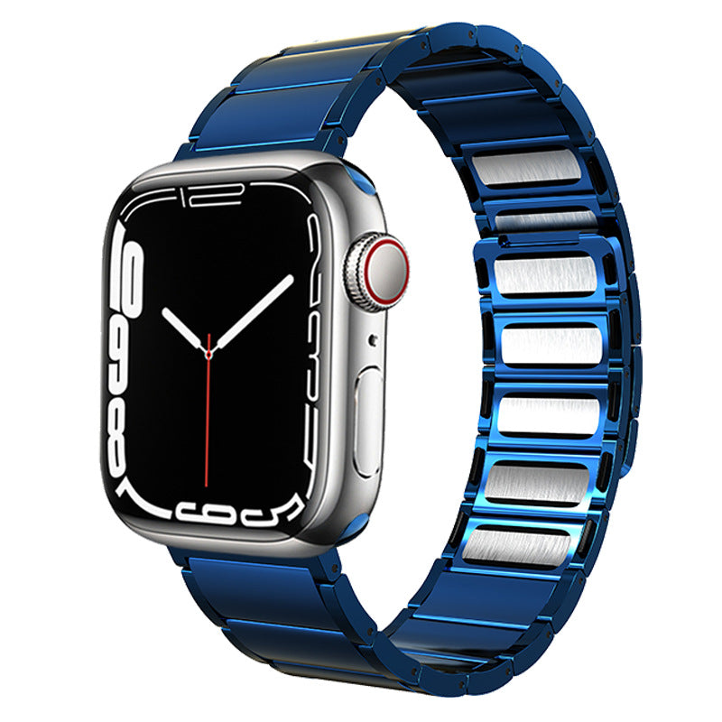 Men’s Magnetic Braided Steel Band for Apple Watch