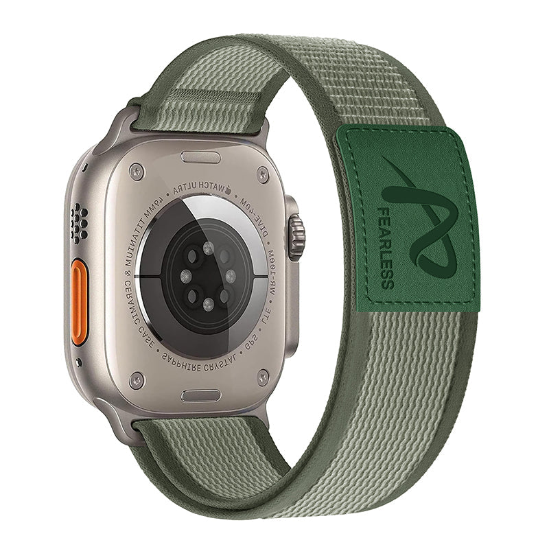 Nylon Loop Strap for Apple Watch – Fearless Trail Lightweight & Comfortable