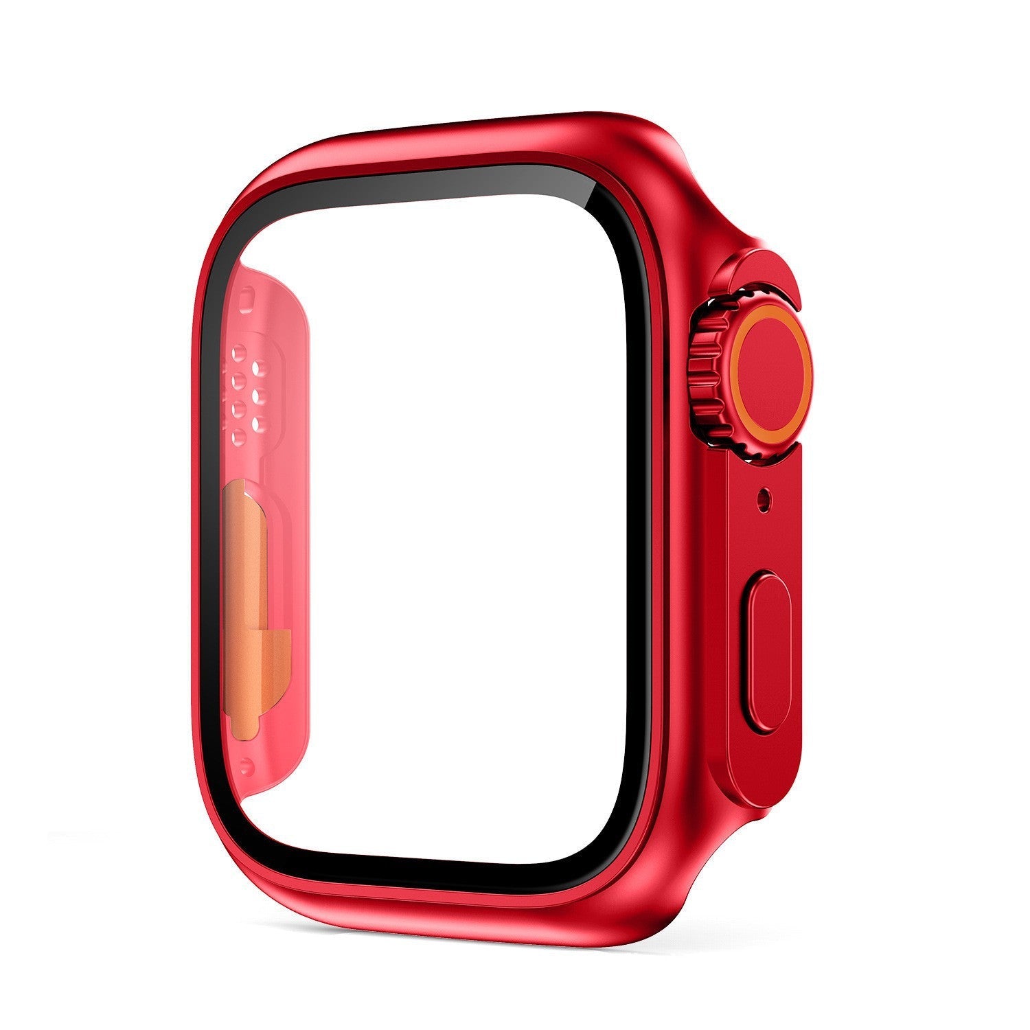 Ultra-Thin Waterproof Apple Watch Case with Tempered Glass