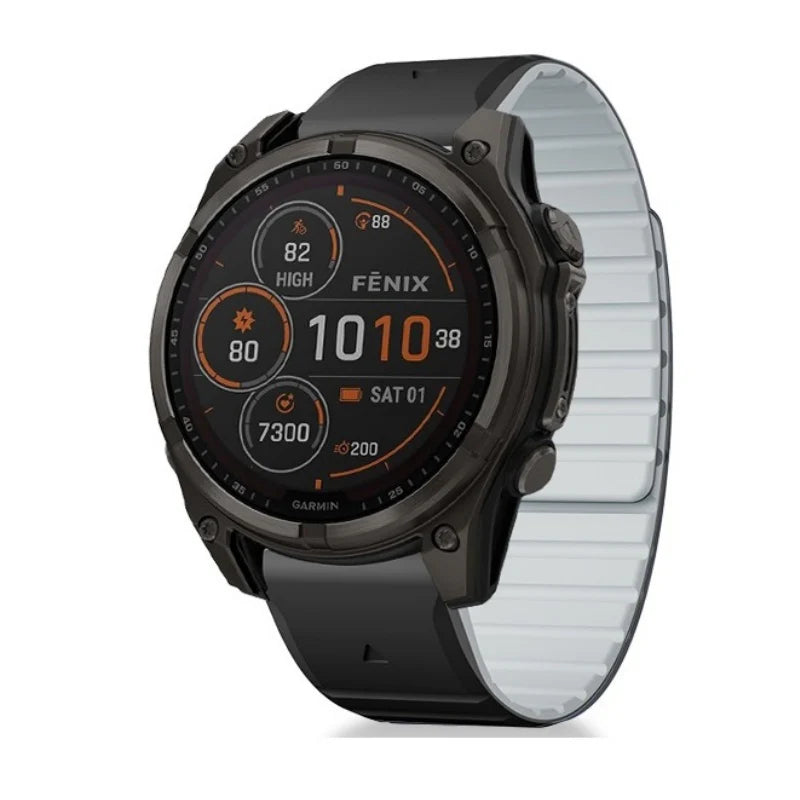 Premium Magnetic Silicone Band for Garmin QuickFit