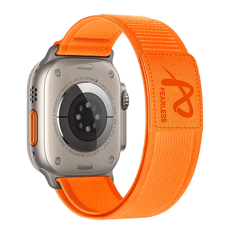 Nylon Loop Strap for Apple Watch – Fearless Trail Lightweight & Comfortable